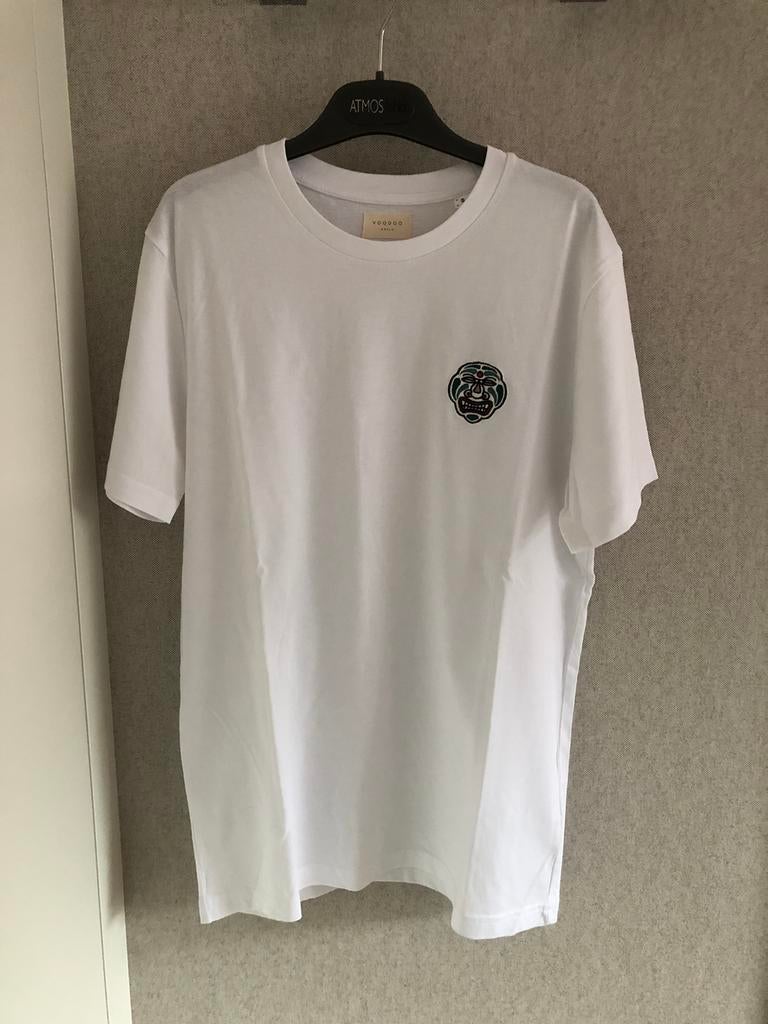T-shirt blanc Voodoo World taille S, Neuf, Manches courtes, Enlèvement ou Envoi, Taille 36 (S)