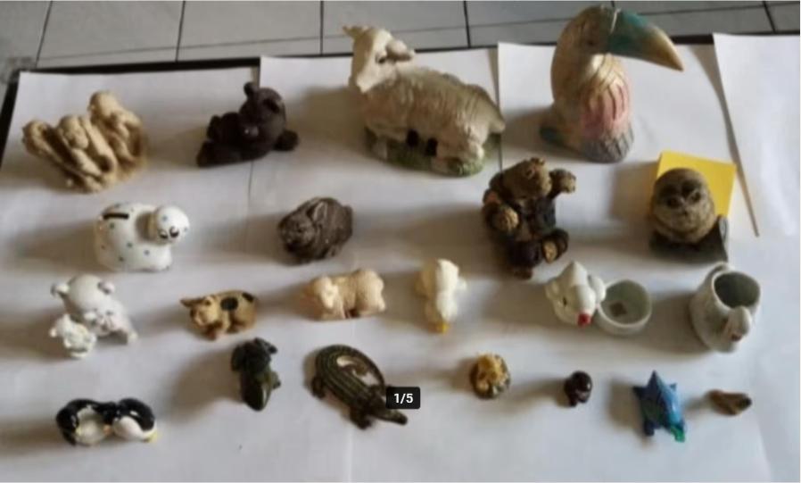 dierenbeeldjes, ook draken, grote en kleine, 1-5€/stuk, Ophalen of Verzenden, Gebruikt, Dier