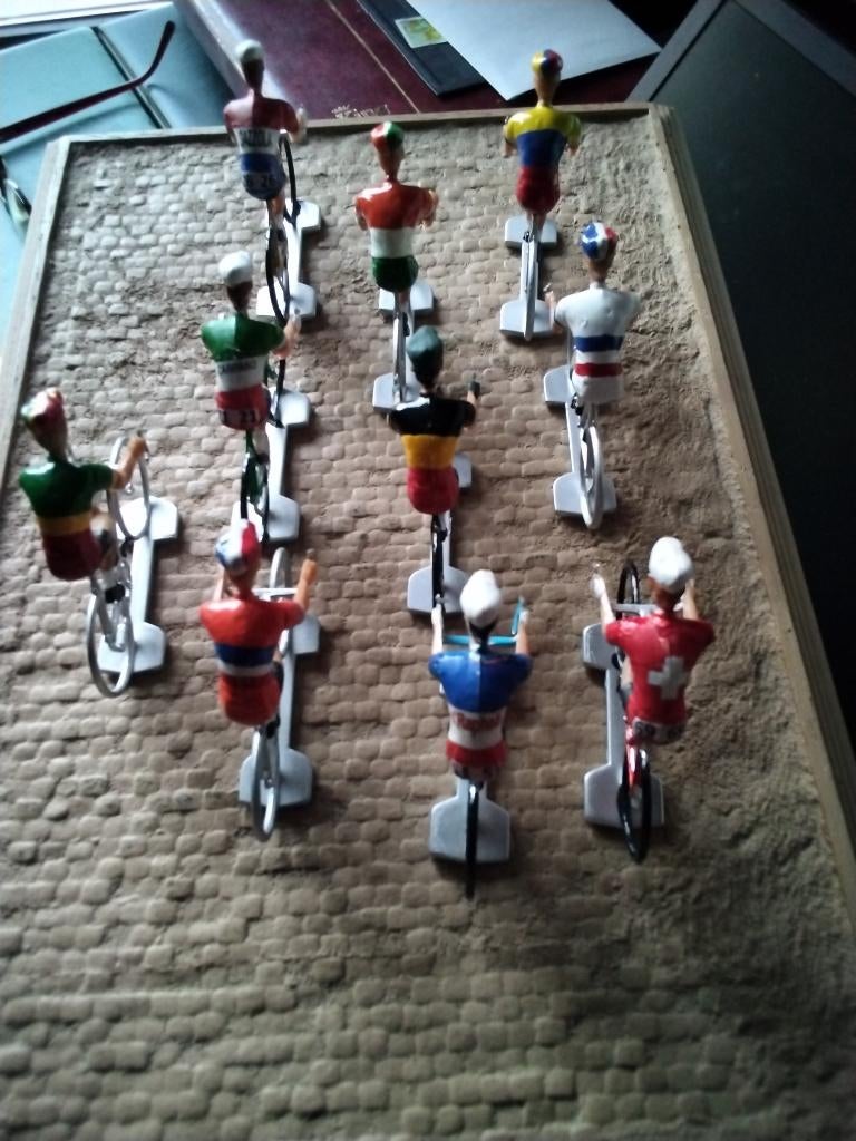 cyclistes  tour de France, Ophalen of Verzenden