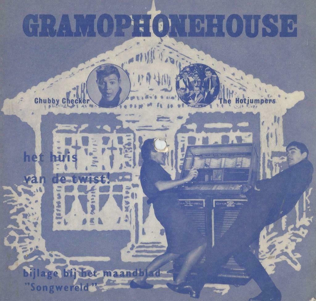 The Hotjumpers – Het huis van de twist - Flexi Single, Gebruikt, 7 inch, Single, Ophalen of Verzenden