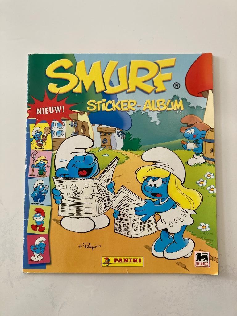 Sticker-album Smurf (Panini), Enlèvement ou Envoi, Utilisé, Bande dessinée ou Dessin animé
