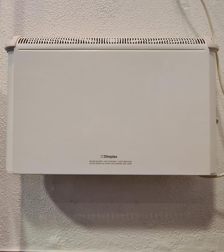 DIMPLEX ELEKTRISCHE VERWARMING / radiator / vuur/ chauffage., 800 watts ou plus, Moins de 60 cm, Enlèvement, Utilisé