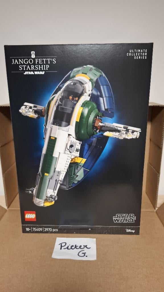 75409 - Lego Jango Fett's Starship - Nieuw & Sealed, Ophalen of Verzenden, Nieuw, Complete set, Lego
