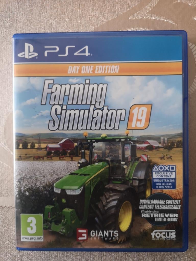 Farming simulator 19- PS4, Consoles de jeu & Jeux vidéo, Enlèvement ou Envoi, Comme neuf