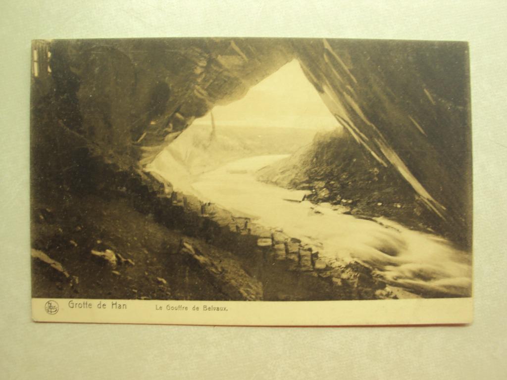 49595 - GROTTE DE HAN - LE GOUFFRE DE BELVAUX - ZIE 2 FOTO'S, Envoi