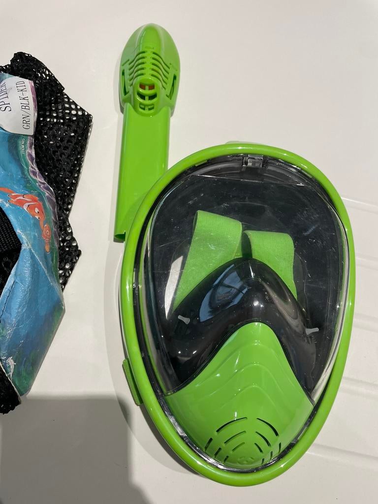Snorkelmasker kind, Watersport en Boten, Ophalen, Zo goed als nieuw, Snorkelmasker