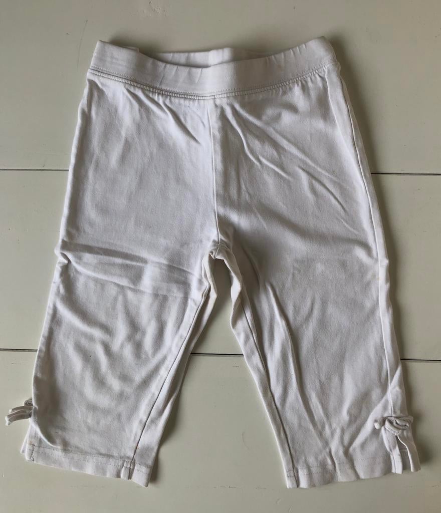 witte halflange legging H&M 110 116, Broek, Gebruikt, Meisje, H&M