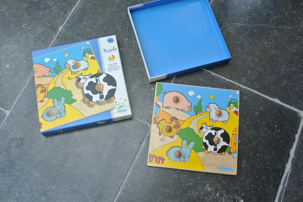 djeco dierenpuzzel, Ophalen of Verzenden