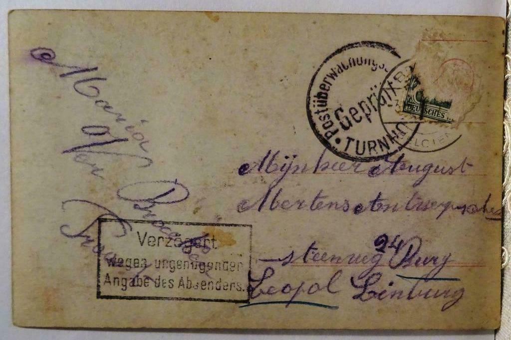 Carte postale ancienne Guerre mondiale?, Enlèvement ou Envoi, 1920 à 1940, Affranchie, Autres thèmes