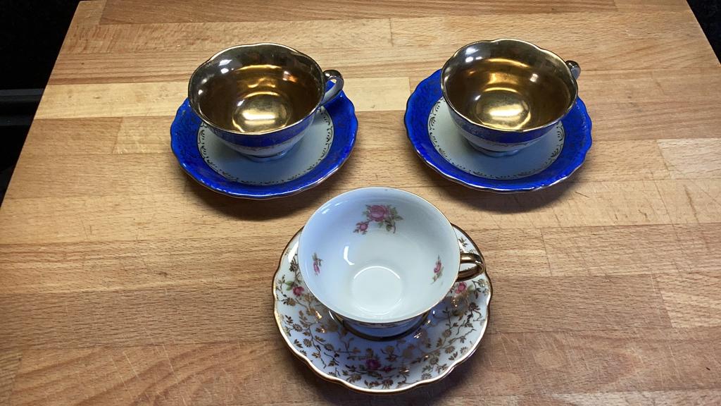 Antieke koffietasjes, Antiek en Kunst, Antiek | Servies compleet, Ophalen of Verzenden