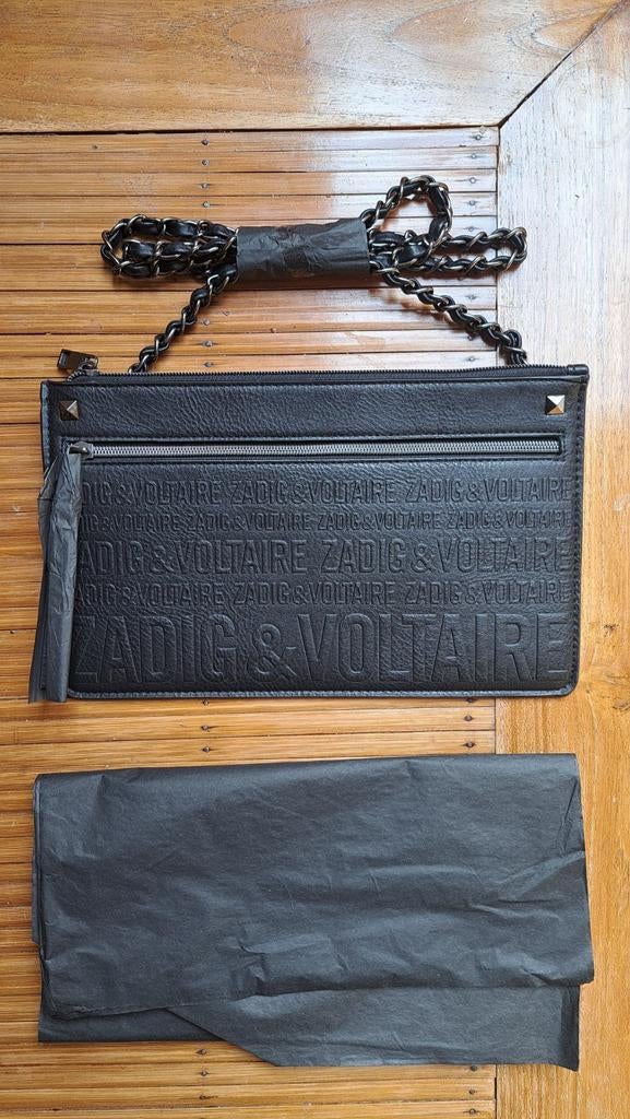 Pochette Zadig & Voltaire parfum, Bijoux, Sacs & Beauté, Enlèvement ou Envoi, Neuf, Noir