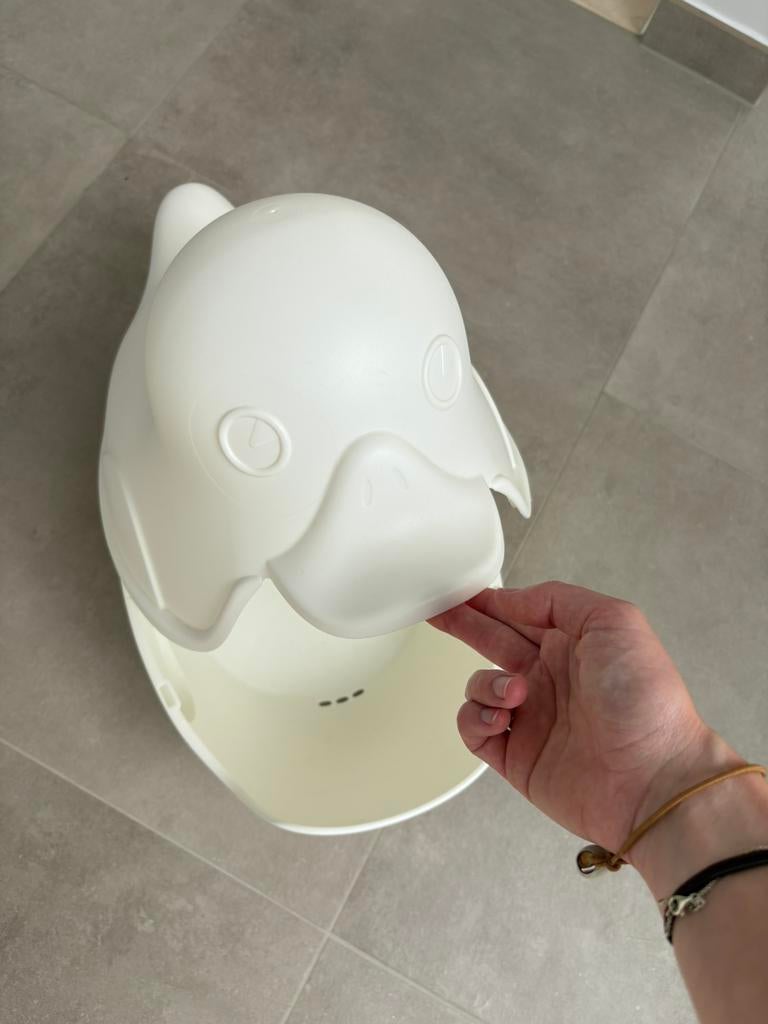 Speelgoed grote badeend ikea opbergdoos, Enlèvement, Utilisé