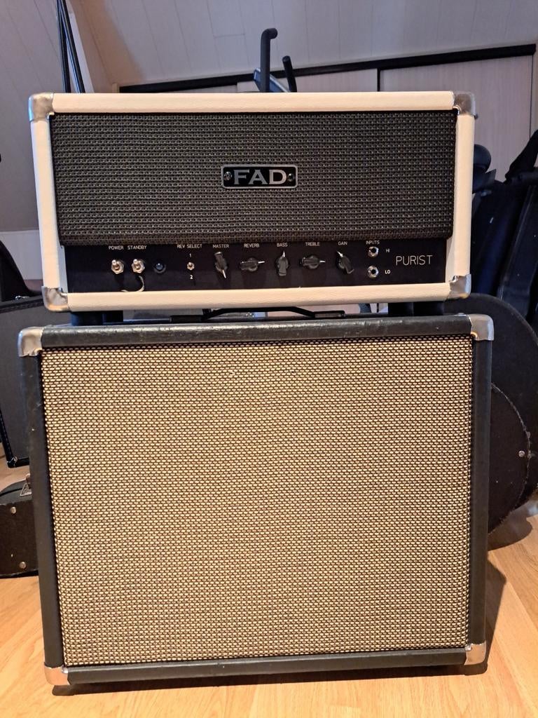 Amplificateur de lampe FAD Purist Fender Deluxe Reverb, Musique & Instruments, Enlèvement, Utilisé, Guitare, Moins de 50 watts