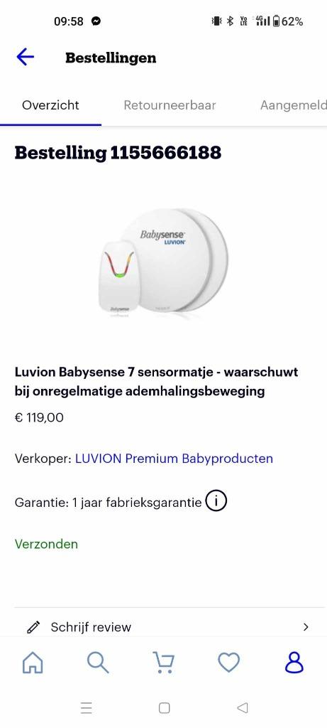 Luvion Babysense  7 sensormatje, Enlèvement ou Envoi, Neuf