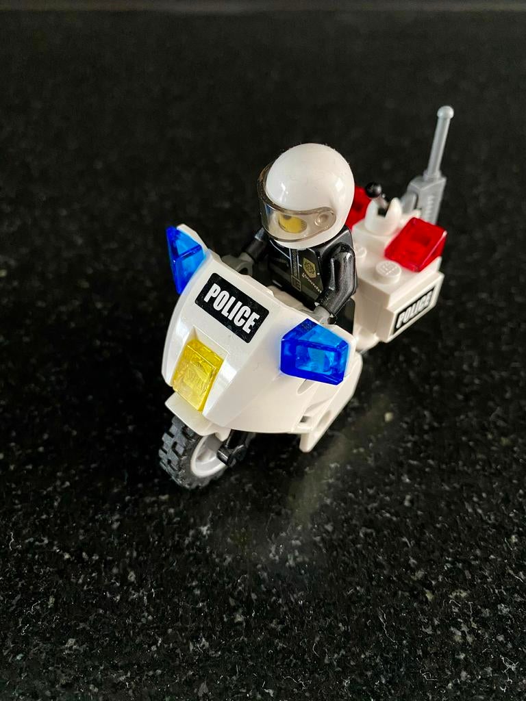 LEGO City politie Moto (7235), Ophalen of Verzenden, Zo goed als nieuw, Lego