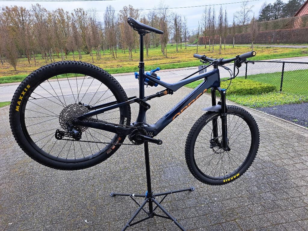 ORBEA RISE M20 XL blauw/goud, Vélos & Vélomoteurs, Autres marques, 10 à 15 vitesses, 65 cm ou plus, Comme neuf