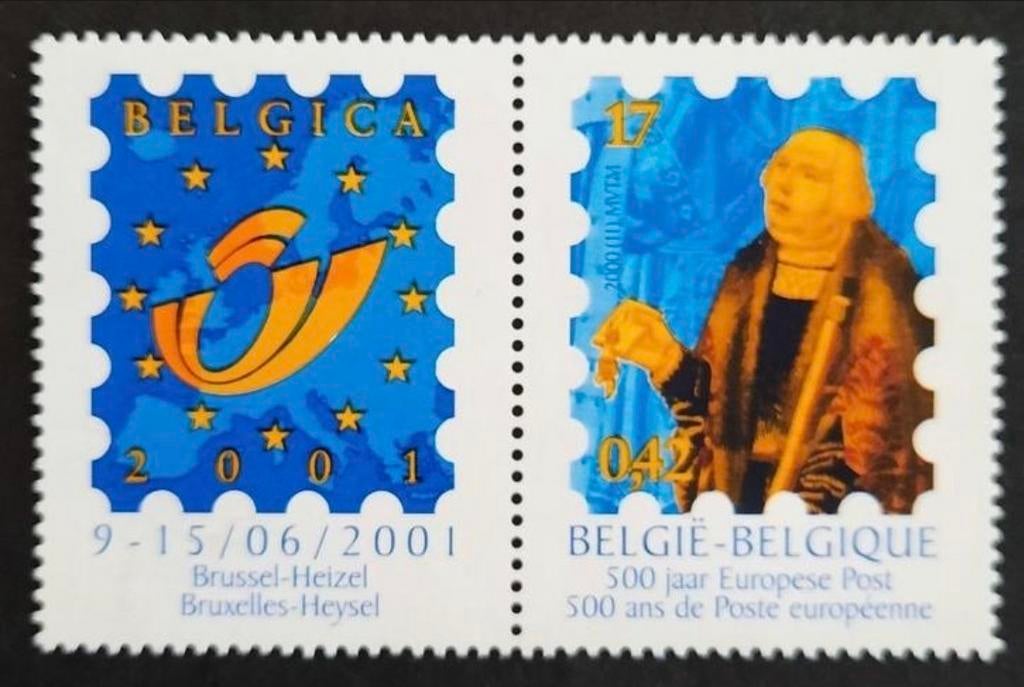 België: OBP 2901 ** Belgica 2001 2000., Frankeerzegel, Ophalen of Verzenden, Zonder stempel, Postfris