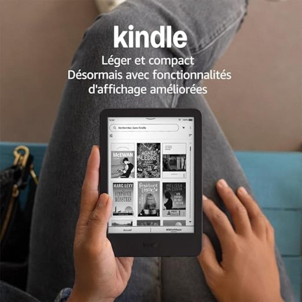 Kindle | 16 Go | Le Kindle le plus léger et le plus compact, Neuf, -, -, Kindle