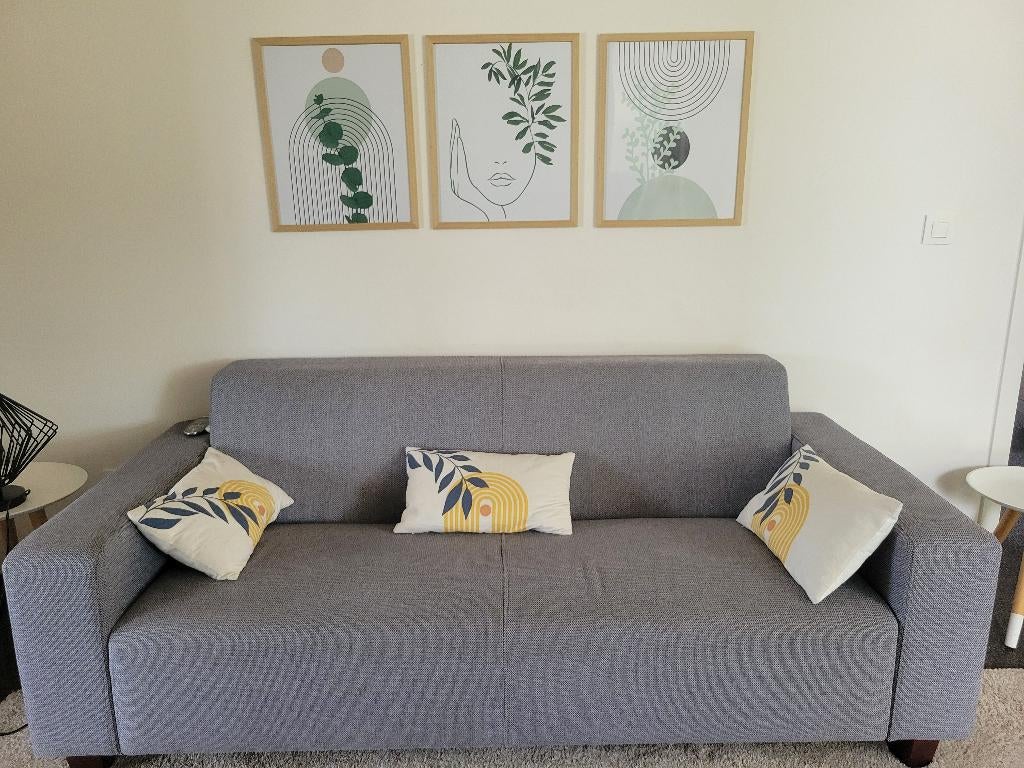 Zetel te koop, Ophalen, Driepersoons, 75 tot 100 cm, Zo goed als nieuw