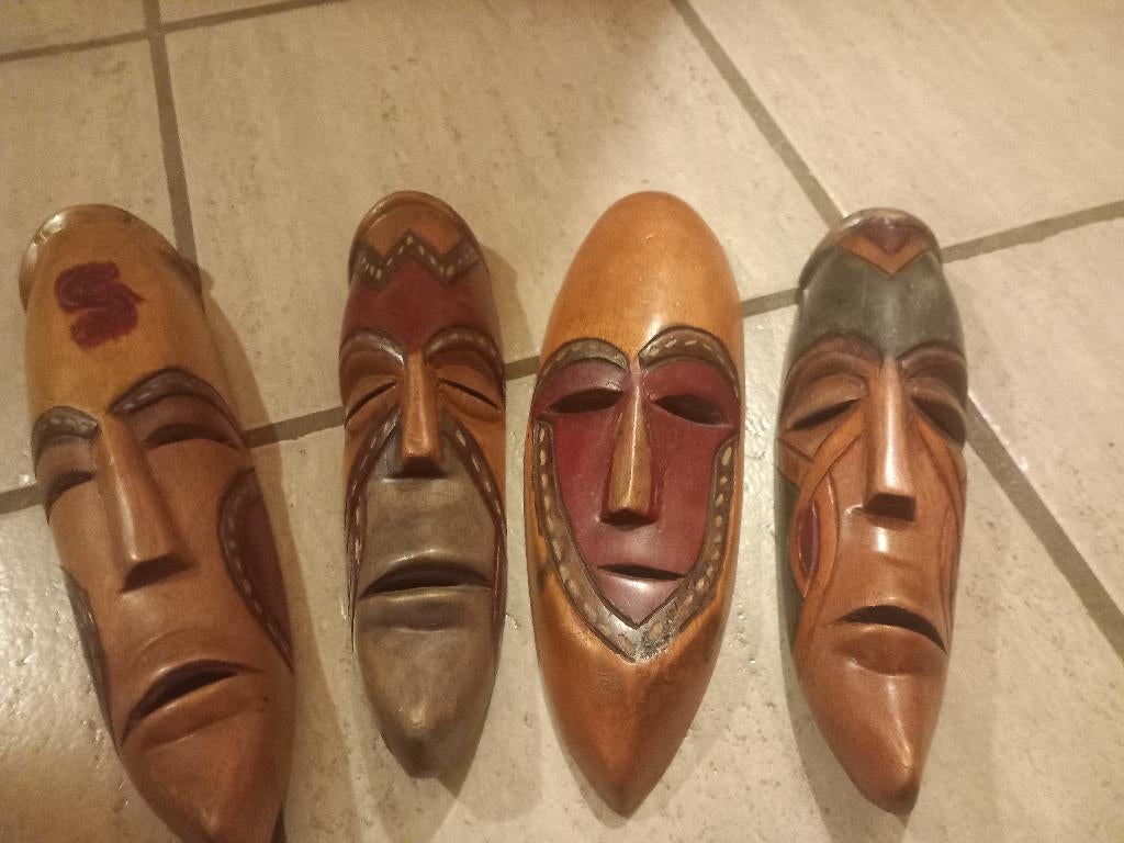 MASQUES AFRICAINS[4], Antiquités & Art, Enlèvement ou Envoi