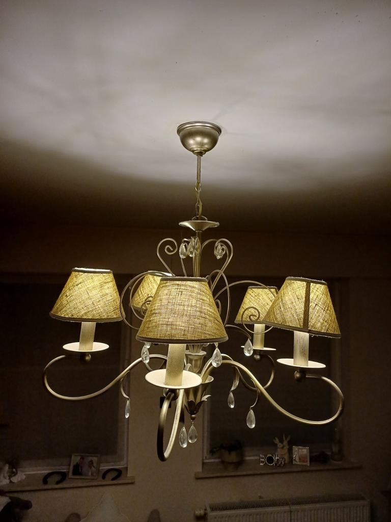Luster, Ophalen, Zo goed als nieuw, Plafondspot of Wandspot