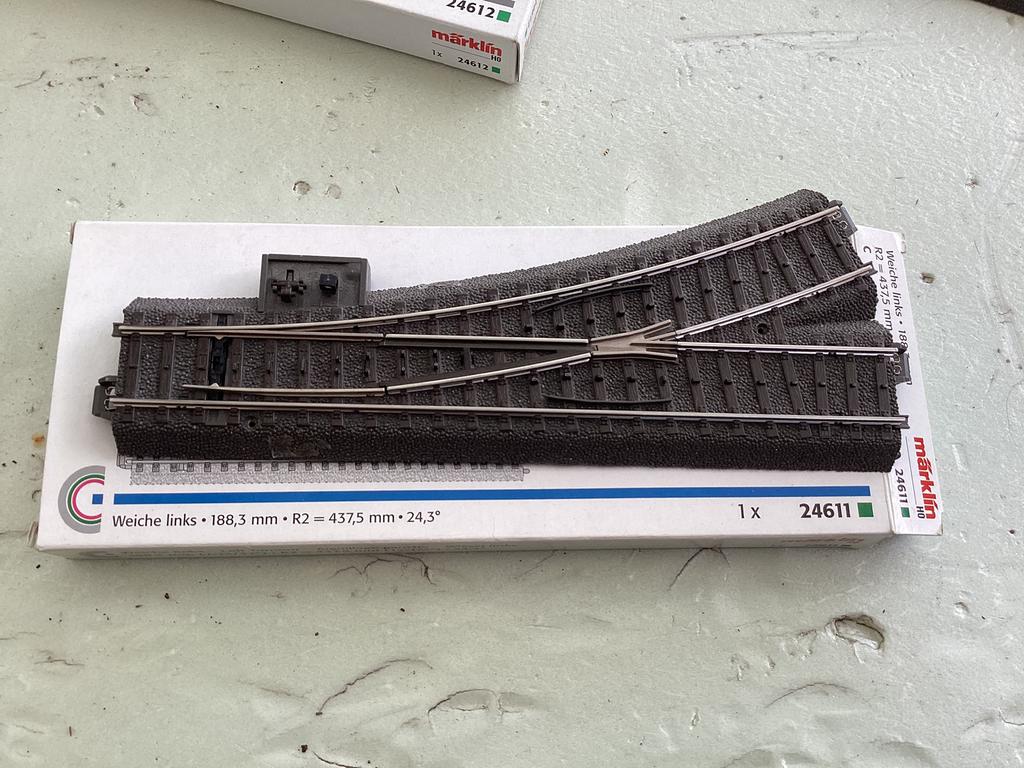 Aiguillage 24611 digitale avec boîte 45€, Enlèvement ou Envoi, Comme neuf, Märklin