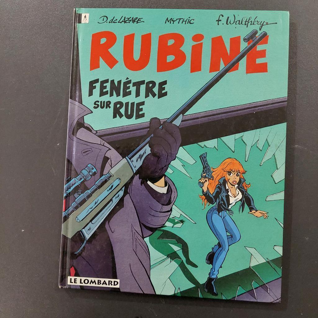 RUBINE 2 - 1è edition - fenetre sur rue - Walthery, Livres, BD, Enlèvement ou Envoi, Comme neuf