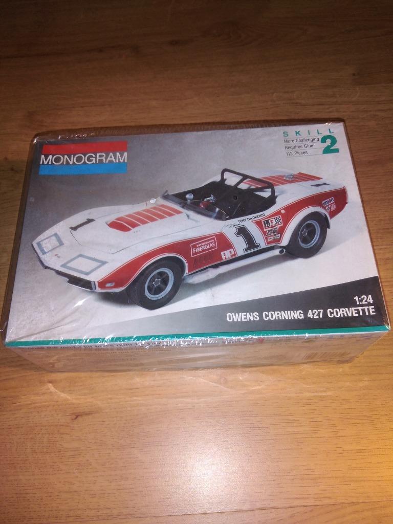 Monogram #2945 Chevrolet Corvette C3 Owens Corning 427 1/24, Hobby en Vrije tijd, Modelbouw | Auto's en Voertuigen, Auto, Groter dan 1:32