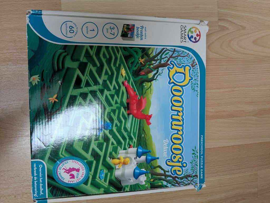 Doornroosje gezelschapsspel, Ophalen