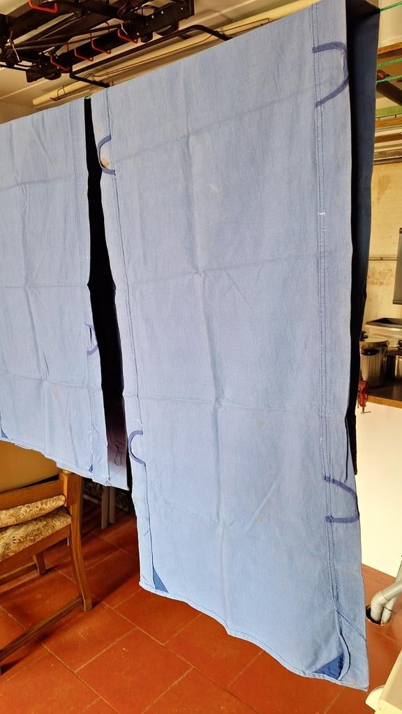 4 overtrekken voor campingbed gratis, Caravans en Kamperen, Ophalen of Verzenden, Gebruikt