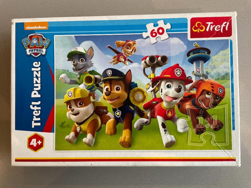 Puzzel Paw Patrol (60 stukjes), Enlèvement ou Envoi, Plus de 50 pièces, Comme neuf, 4 à 6 ans