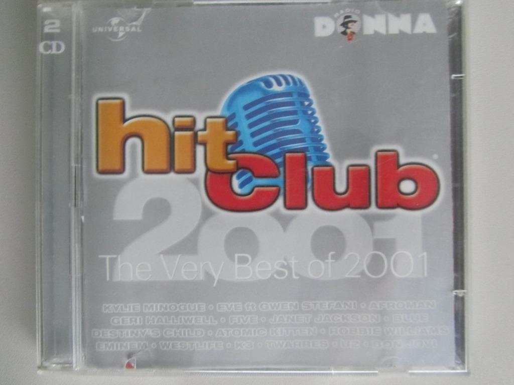 2CD HITCLUB "THE VERY BEST OF 2001" (40 tracks), Ophalen of Verzenden, Gebruikt