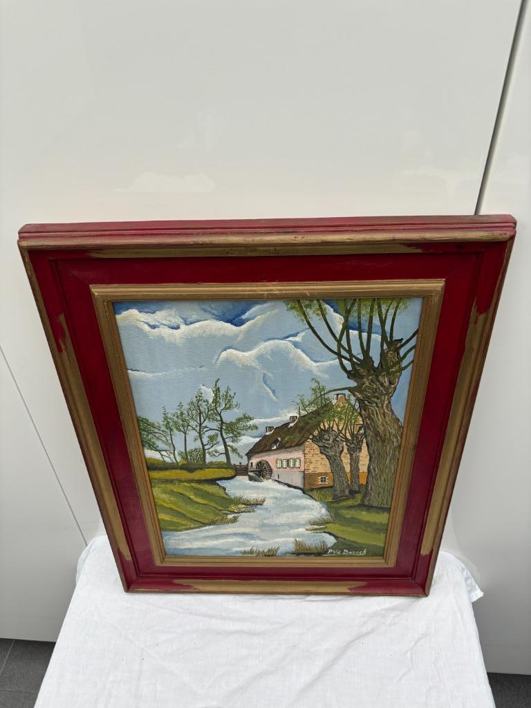 Schilderij van een visser, Enlèvement