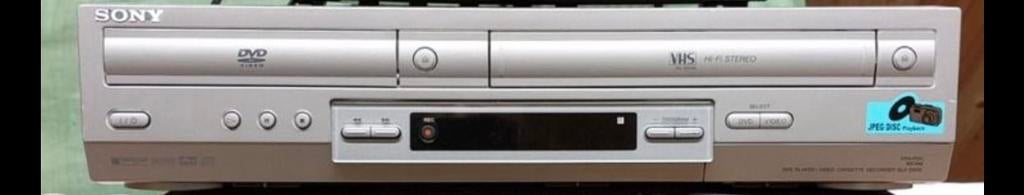 SONY Lecteur DVD + VHS Combo – PAL/SECAM – Avec Télécommande, Enlèvement, Comme neuf