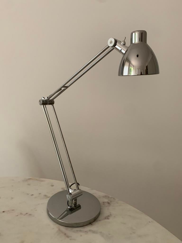 IKEA Antifoni vernikkelde werklamp, Ophalen, Zo goed als nieuw