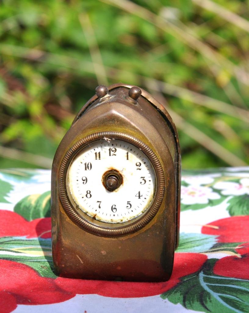 ancien reveil a restaurer boitier cuivre, Enlèvement ou Envoi