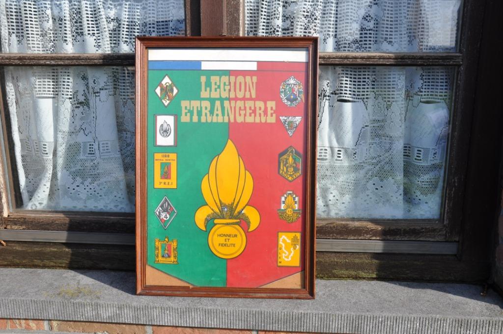 encadrement avec honneur et fidelite legion etrangere, Collections, Enlèvement ou Envoi, Autres, Autres types