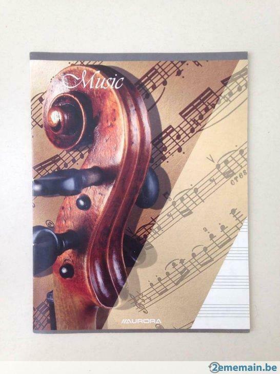 Notitieboekje voor muziek theorie Notenleer, Muziek en Instrumenten, Ophalen of Verzenden, Nieuw, Klassiek