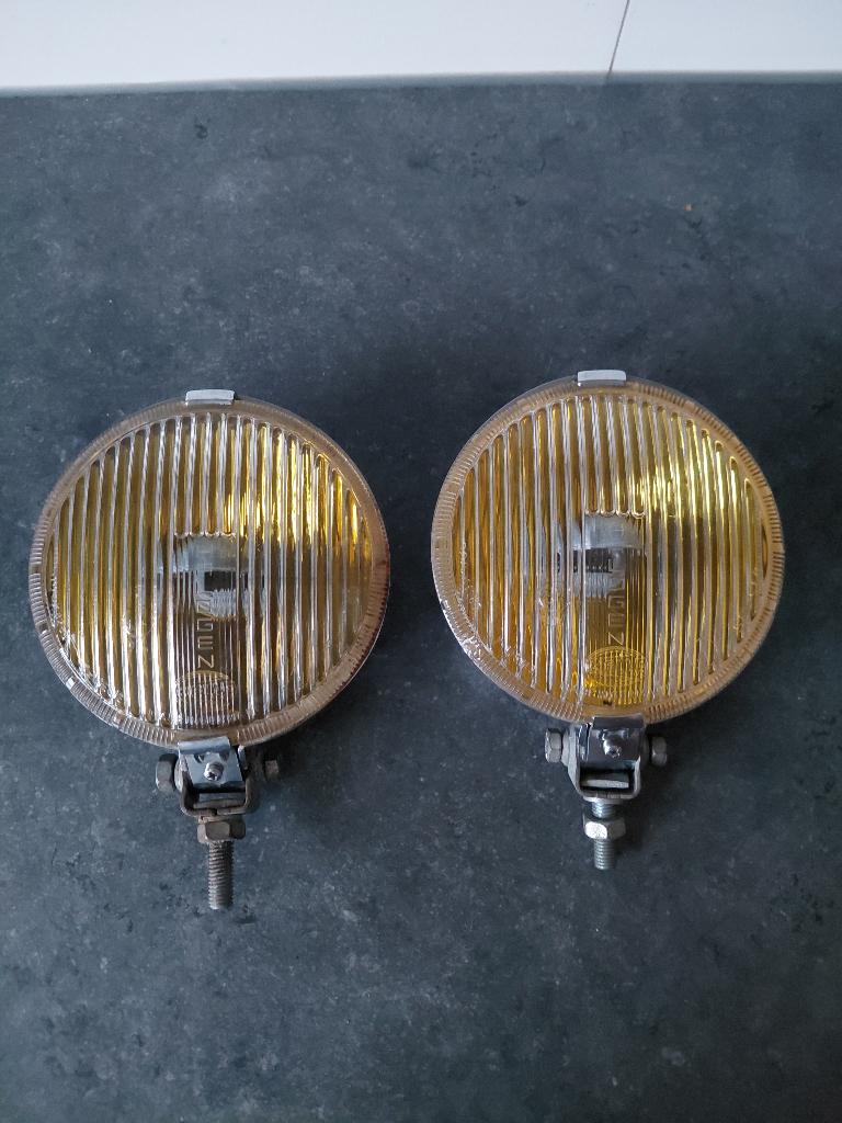 Set Hella SF-S50 Halogeen Mistlampen Oldtimer VW BMW, Auto-onderdelen, Verzenden, Gebruikt, Alfa Romeo