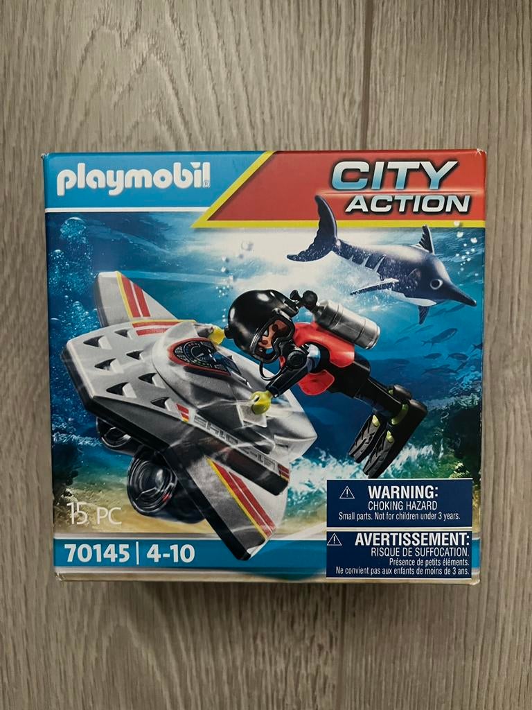 Playmobil duiker, Ophalen of Verzenden, Zo goed als nieuw, Complete set