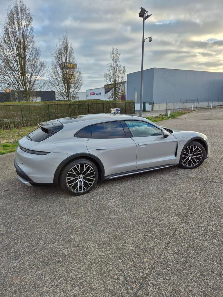 Porsche Taycan Cross Turismo 4, Auto's, Porsche, Automaat, Beige, Elektrisch, Break