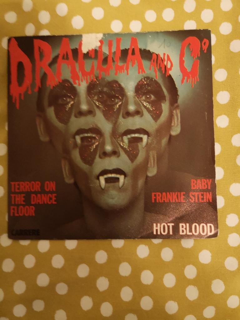SINGEL HOT BLOOD BABY FRANKIE STEIN(BPOST GRATIS), Gebruikt, 7 inch, Single, Ophalen of Verzenden