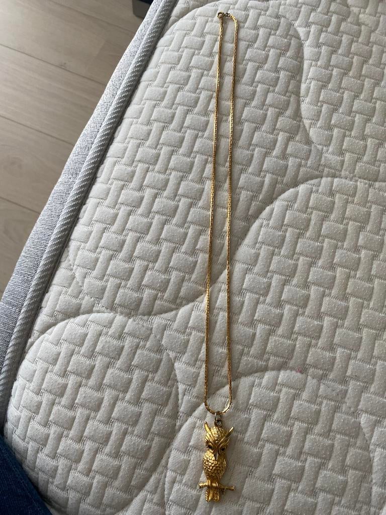 Ketting uil, Handtassen en Accessoires, Kettingen, Ophalen