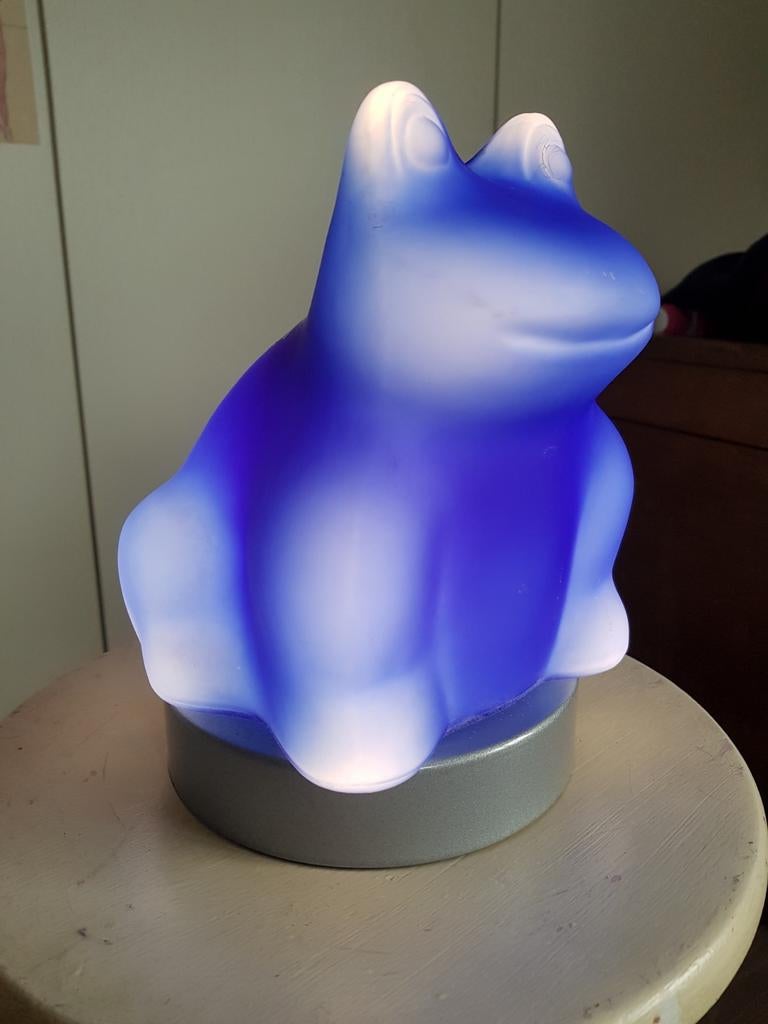 Kinder nachtlamp kikker, Ophalen, Zo goed als nieuw