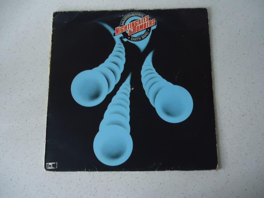 LP van "Manfred Mann's Earth Band" Nightingales & Bombers, Enlèvement ou Envoi, Utilisé, 12 pouces