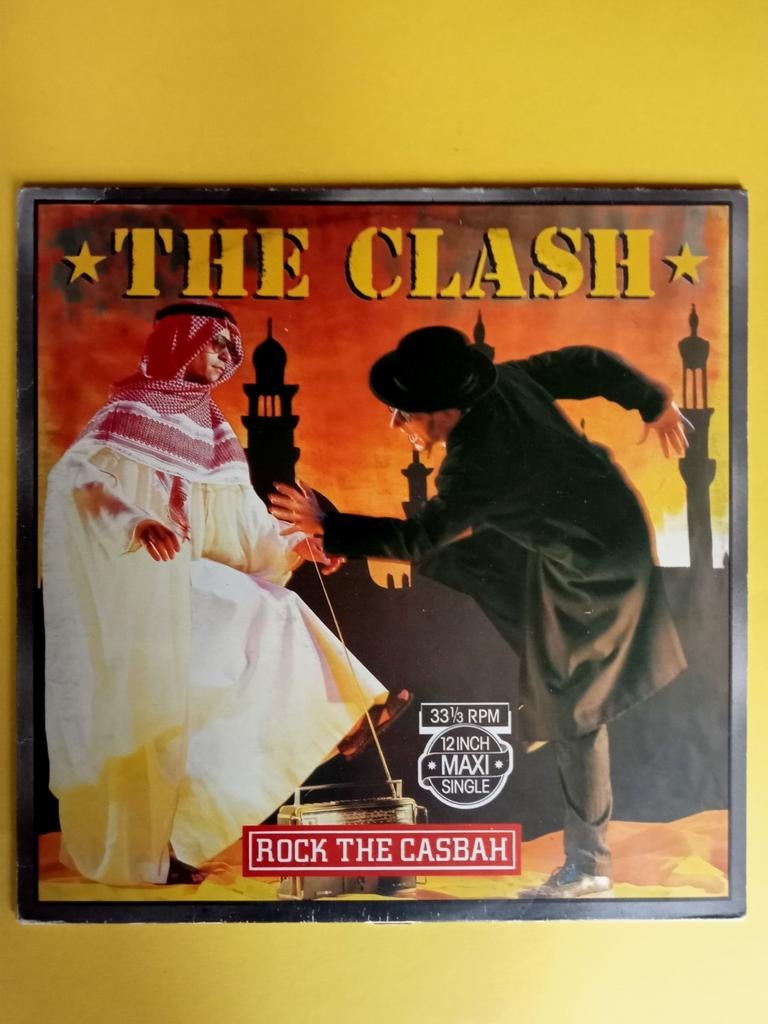 The Clash 12" Rock the Casbah | CBS USA, Ophalen of Verzenden