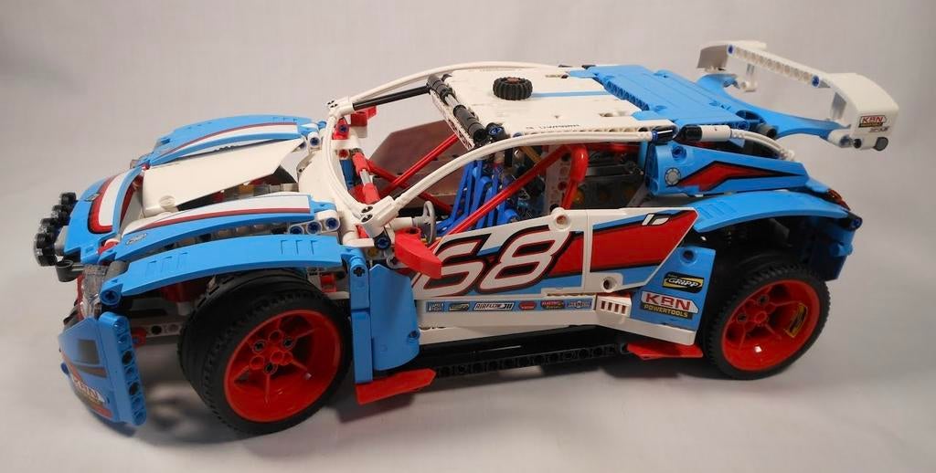Lego Technic 2-in-1 Set 42077: Rallye Car & Buggy, Ophalen, Gebruikt, Complete set, Lego