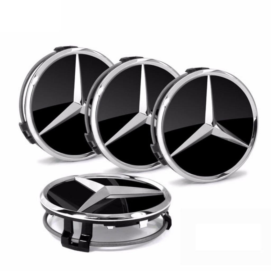 capuchons de moyeu Mercedes Couvercles de moyeu Mercedes cou, Enlèvement ou Envoi, Neuf