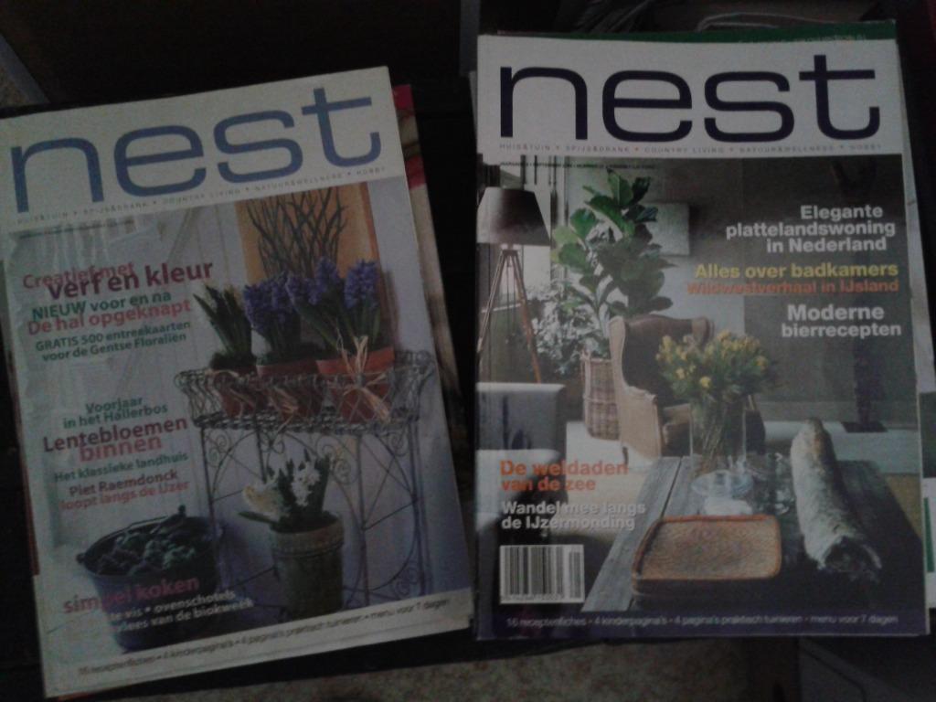 25x oude NEST tijdschriften, Boeken, Tijdschriften en Kranten, Ophalen of Verzenden, Gelezen
