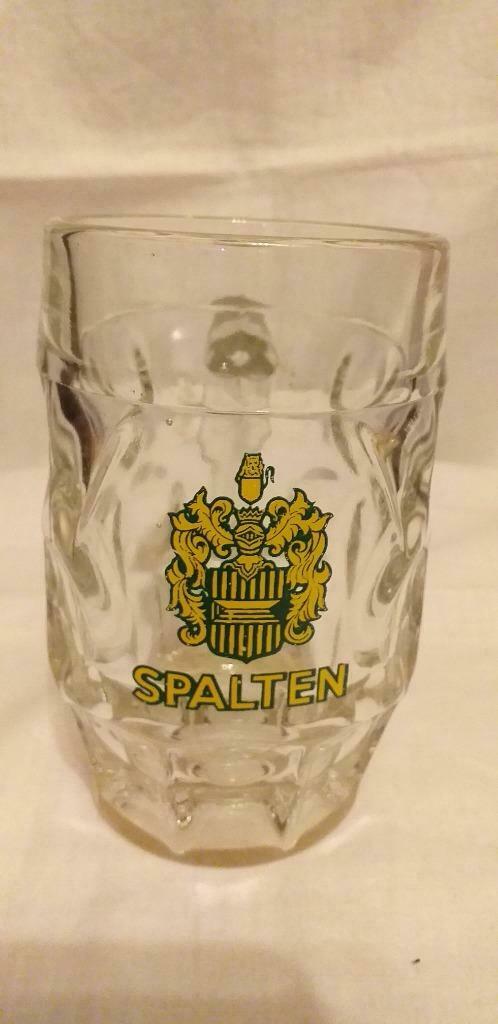 Spalten glazen mok 25 cl, Verzamelen, Ophalen of Verzenden, Zo goed als nieuw, Pul(len), Overige merken